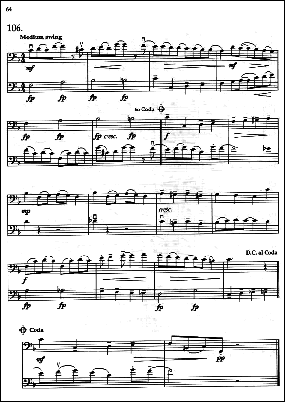A sample page from Cello Sight-Reading 2