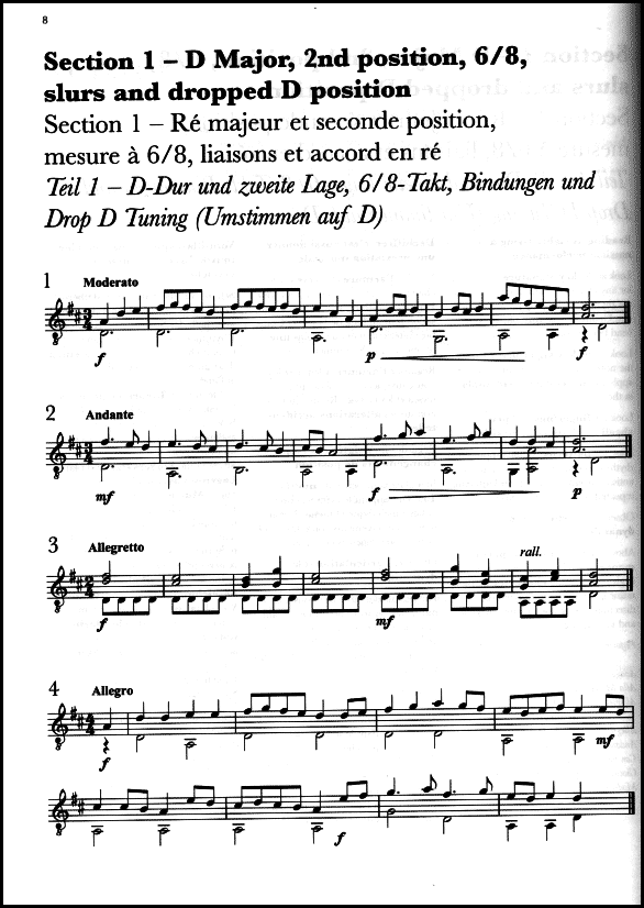 A sample page from Guitar Sight-Reading 2